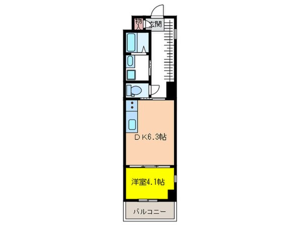 MIMOSA　TERRACEの物件間取画像